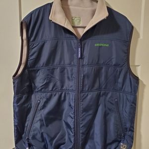 Fully Reversible Fleece Vest